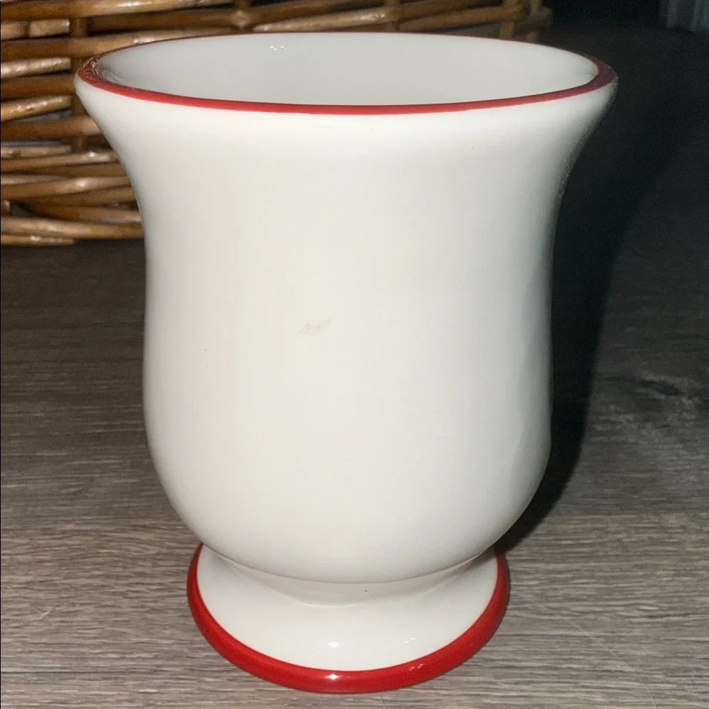 William Sonoma Pedestal Snowman Hot Chocolate Mug Discontinued
